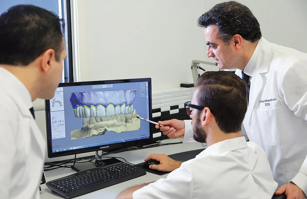 In-lab shade consultation and treatment planning